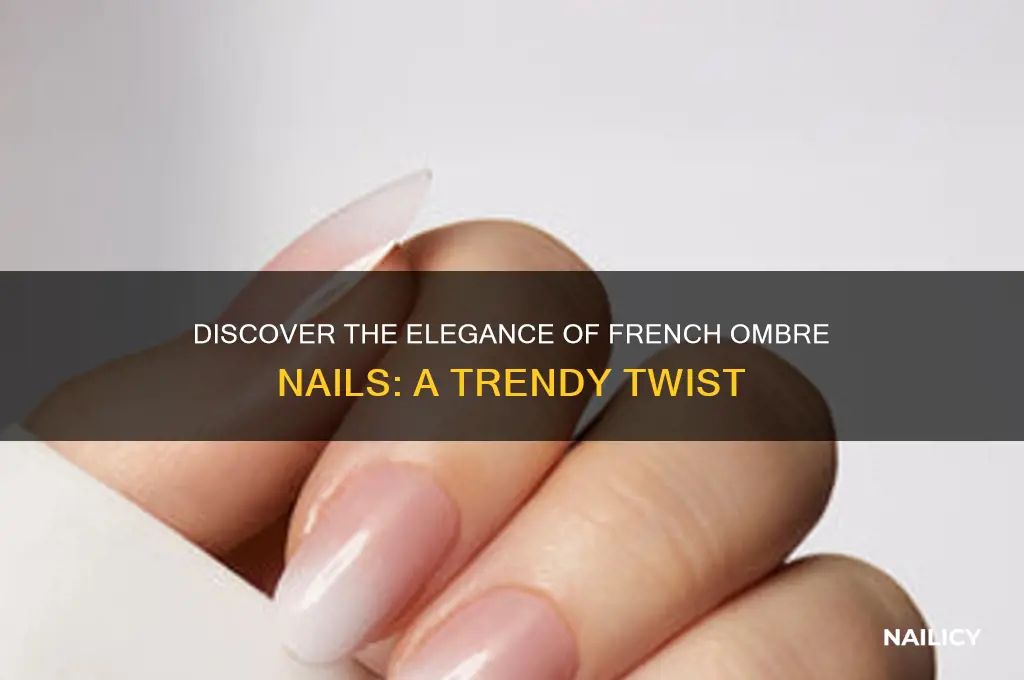 what is french ombre nails