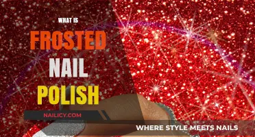 Discover the Shimmering Trend: What is Frosted Nail Polish?