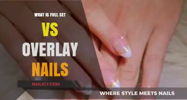 Full Set vs Overlay Nails: Understanding the Key Differences