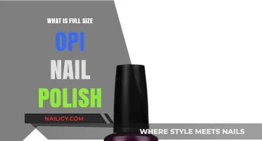 Understanding Full-Size OPI Nail Polish: Benefits, Uses, and Shades