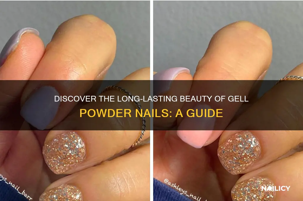 what is gell powder nails