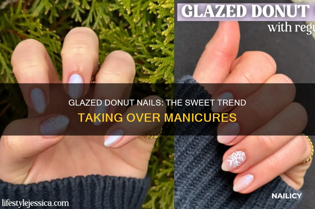 what is glazed donut nails