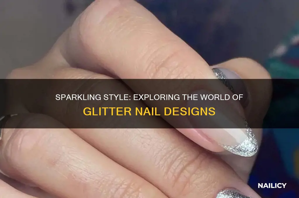 what is glitter nail designs