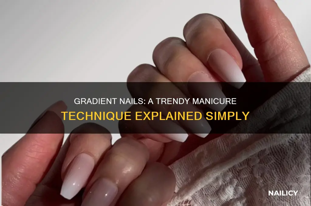 what is gradient nails