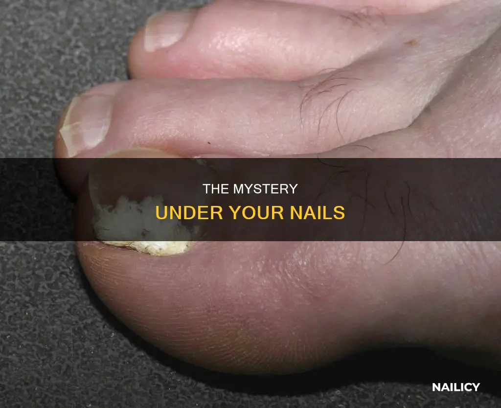 what is growing under my nail