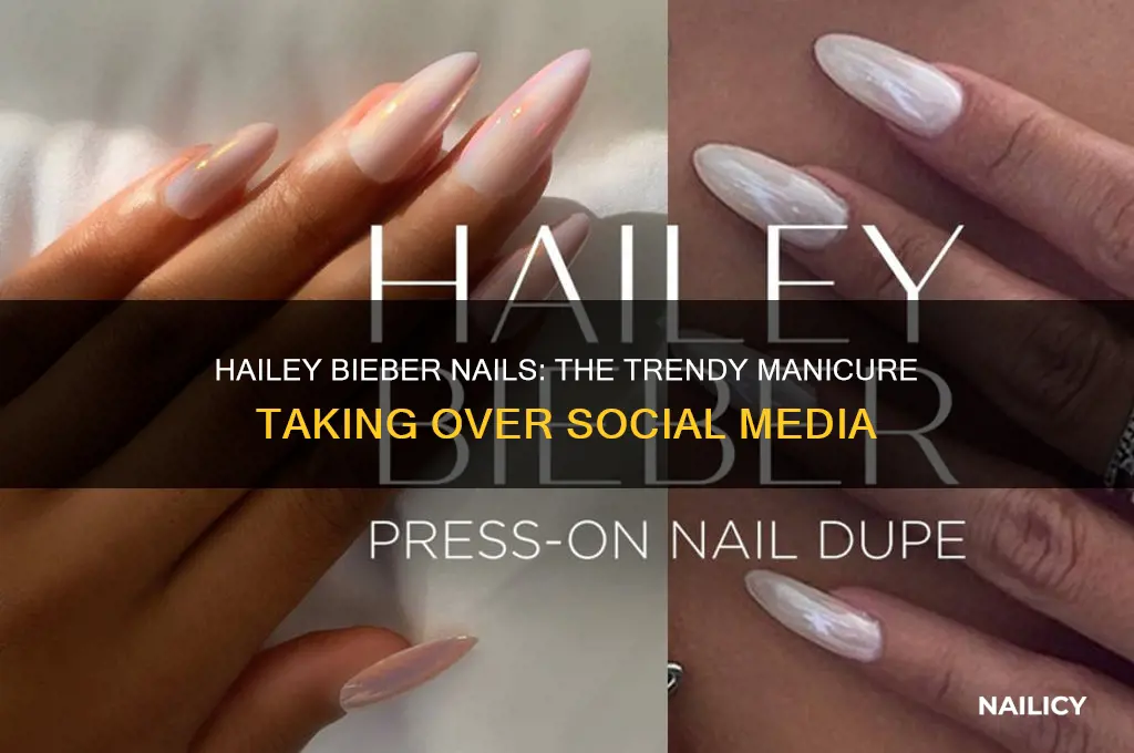 what is hailey bieber nails