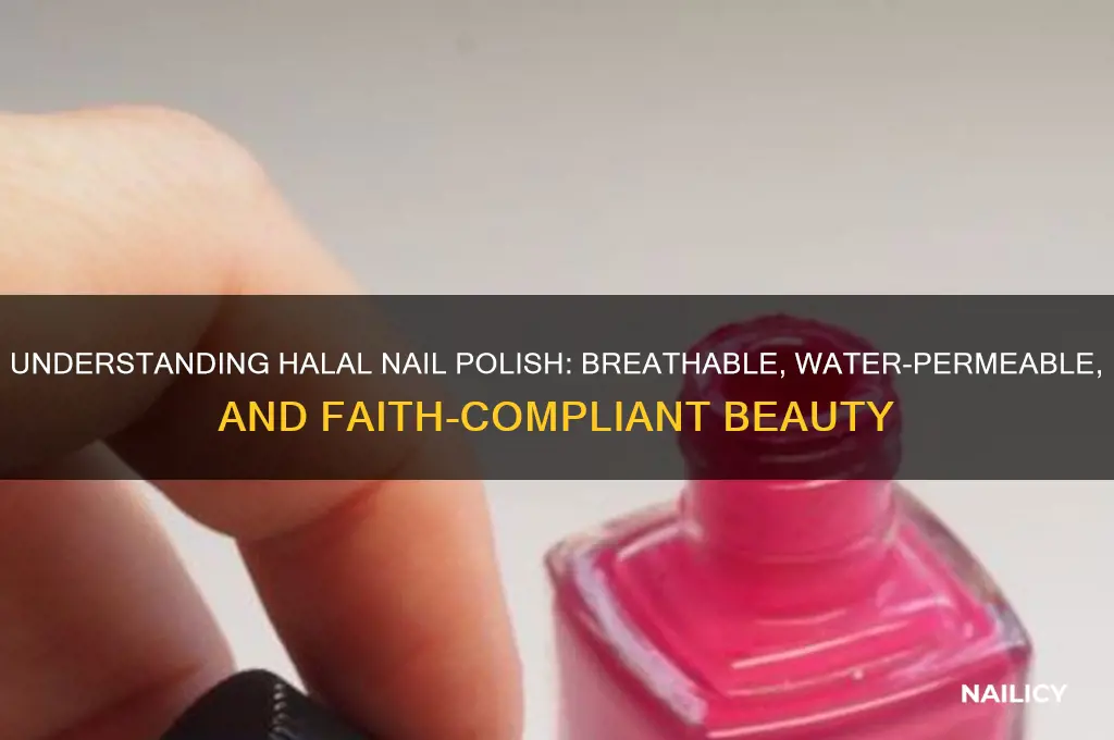 what is halal nail polish