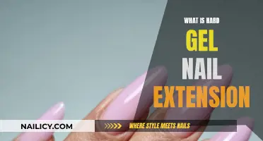 Gel Nail Extension: The Hard Gel Method