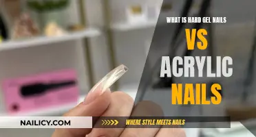 Hard Gel vs Acrylic Nails: Pros, Cons, and Differences