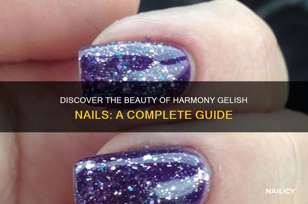 what is harmony gelish nails