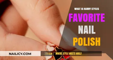 Harry Styles' Go-To Nail Polish: Unveiling His Signature Shade