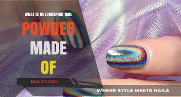Unveiling Holographic Nail Powder: Ingredients and Composition Explained