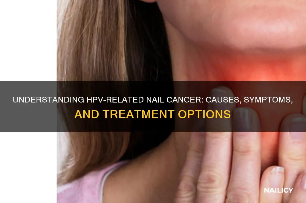 what is hpv nail cancer