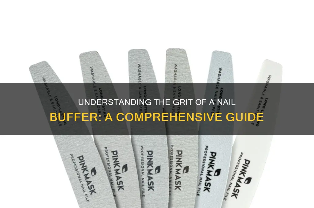 what is hte grit if a nail buffer