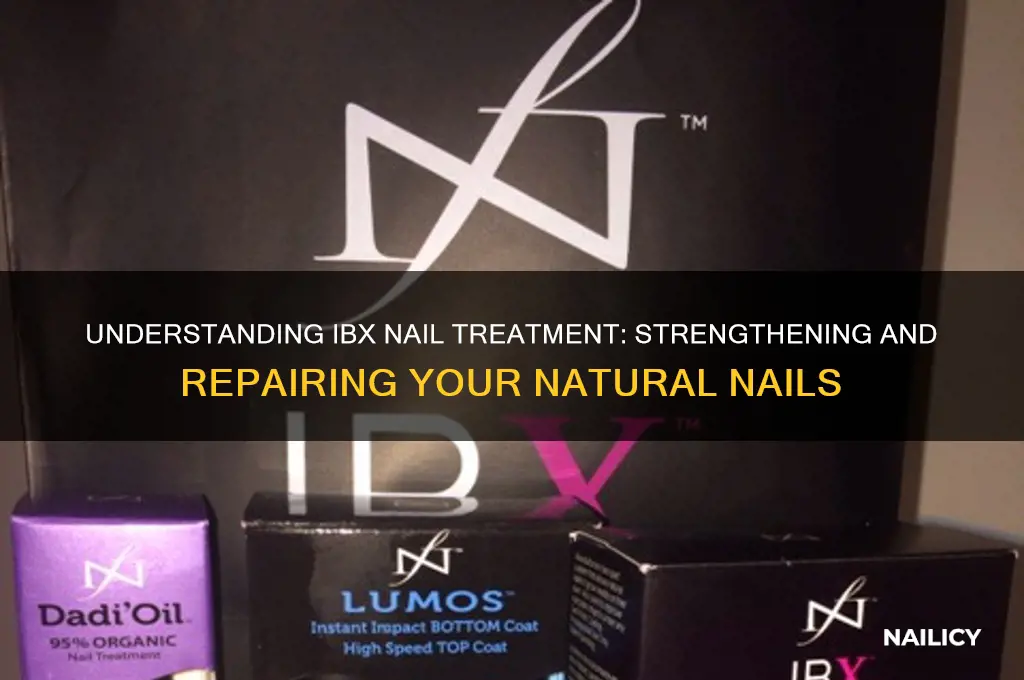 what is ibx for nails