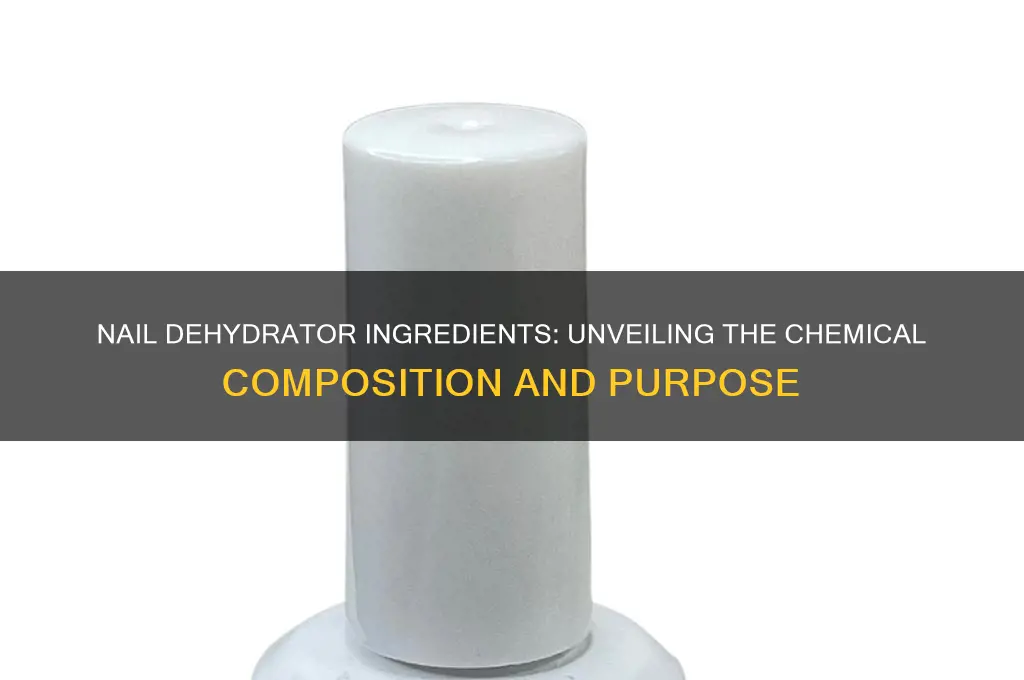 what is in nail dehydrator made of