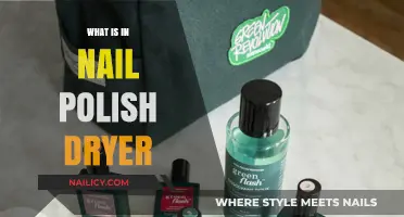 Unveiling the Ingredients in Nail Polish Dryer: A Quick Guide