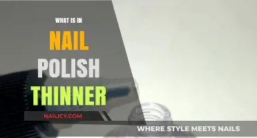 Unveiling Nail Polish Thinner Ingredients: Composition and Usage Explained