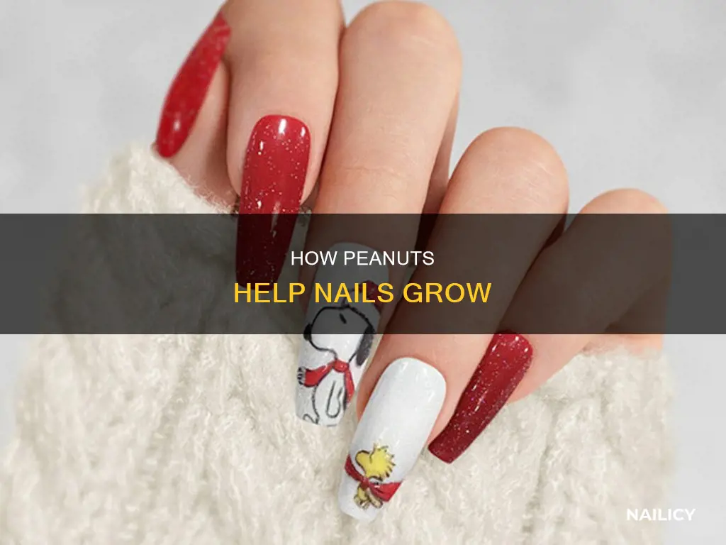 what is in peanuts that makes nails grow