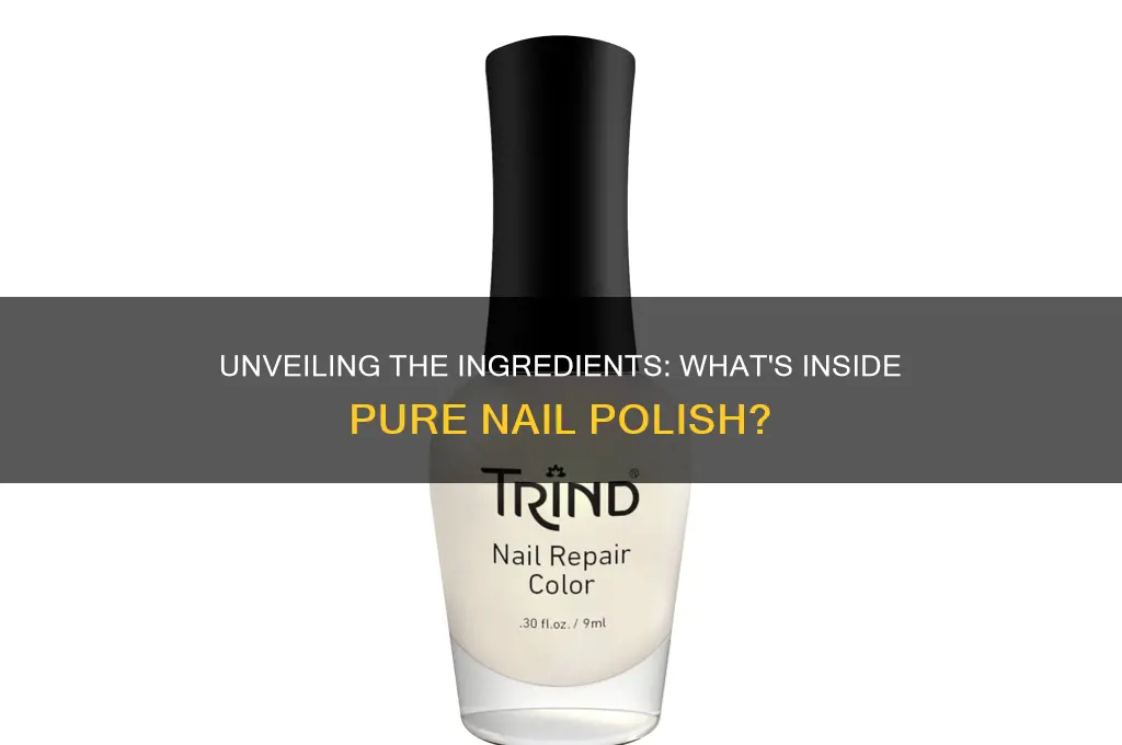 what is in pure nail