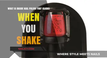 Unveiling the Mystery: What’s Inside Nail Polish That Clicks When Shaken?