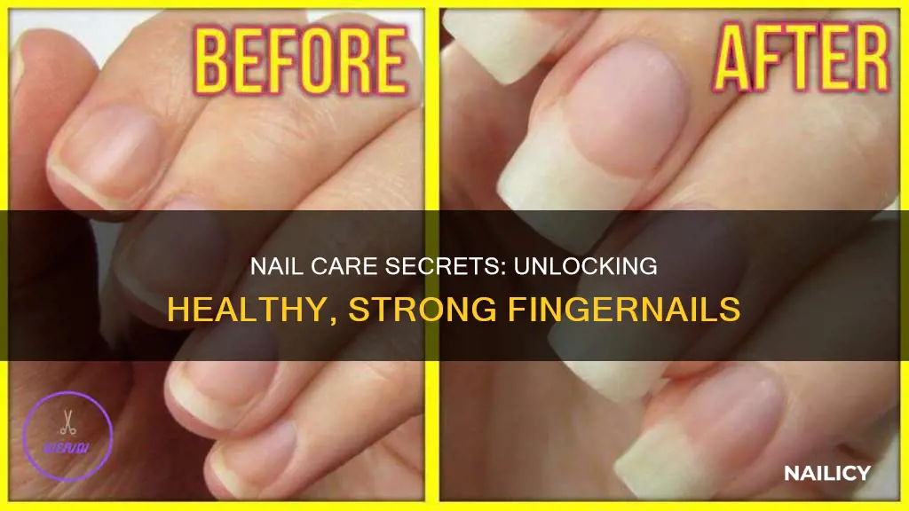 what is it good for healthy finger nail