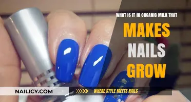 Organic Milk's Magic Ingredient for Nail Growth