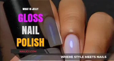 Jelly Gloss Nail Polish: A Sheer, Shiny, and Trendy Manicure Essential