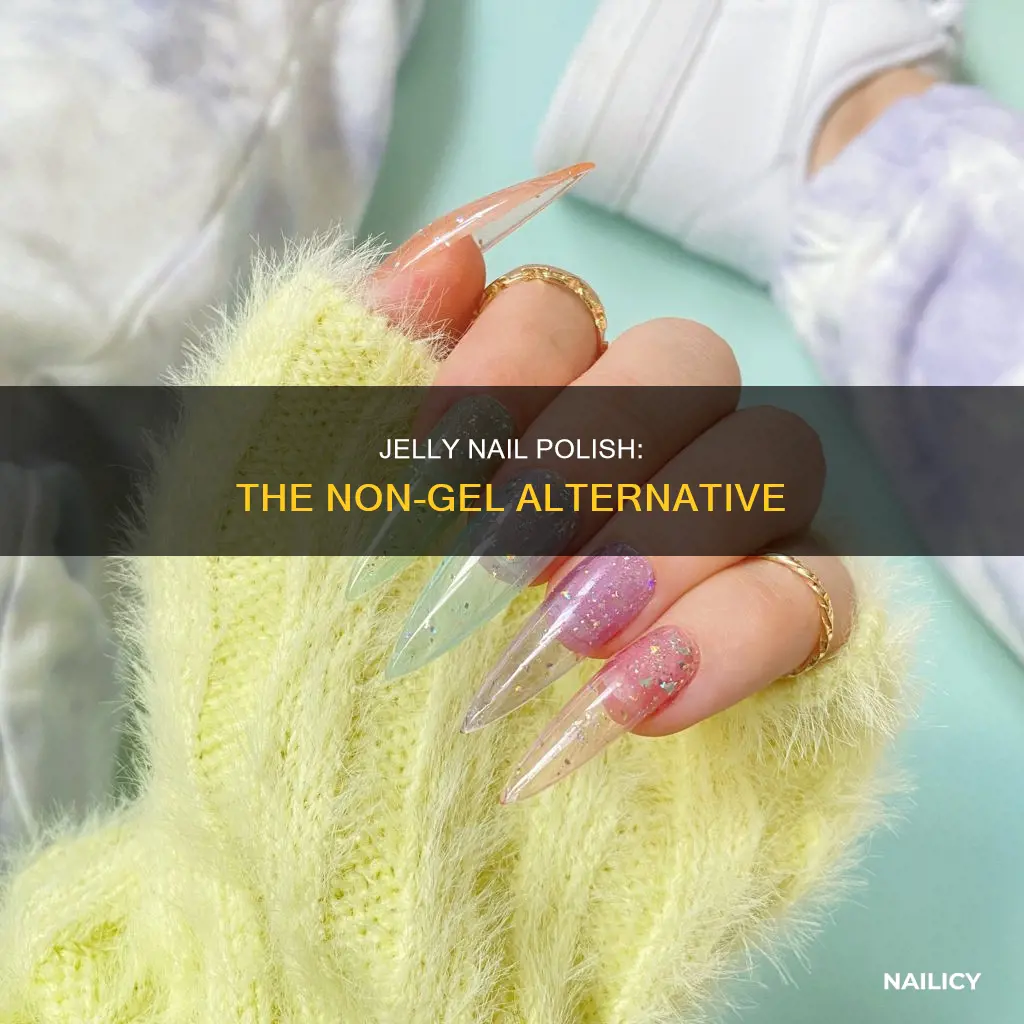 what is jelly nail polish vs gel
