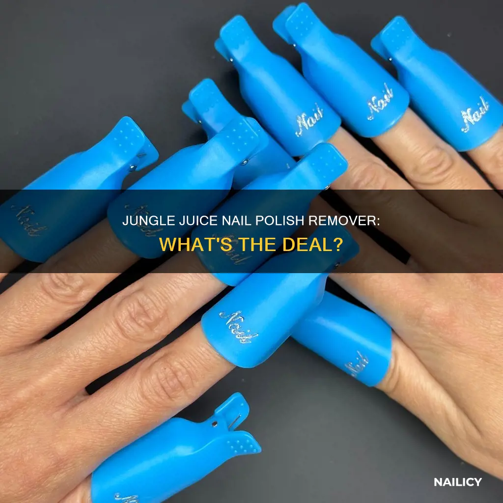 what is jungle juice nail polish remover used for
