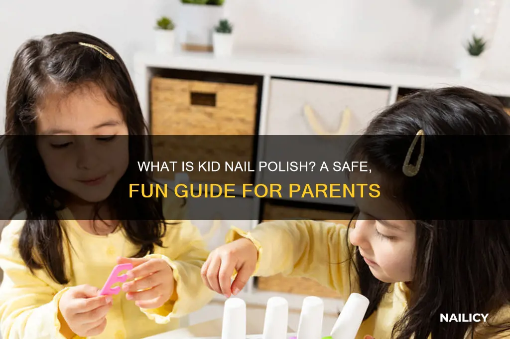 what is kid nail polish