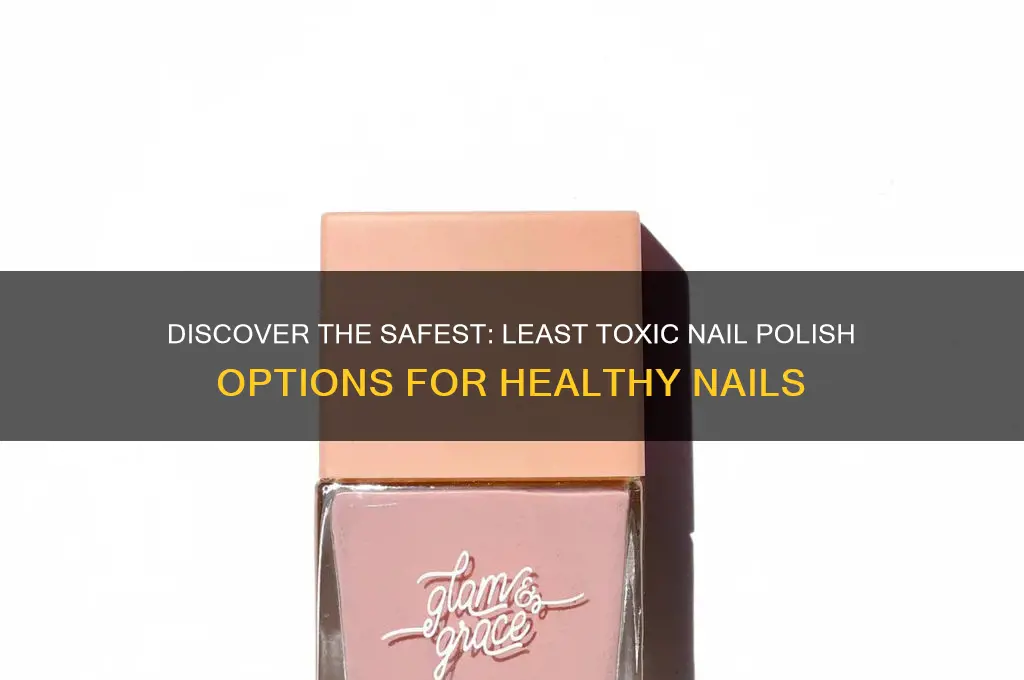 what is least toxic nail polish