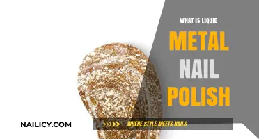 Liquid Metal Nail Polish: A Shimmering, Mirror-Like Manicure Revolution