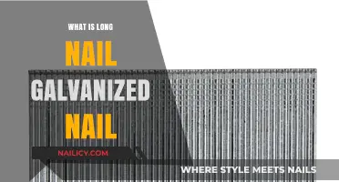 Galvanized Nails: Long Nails' Strength and Uses