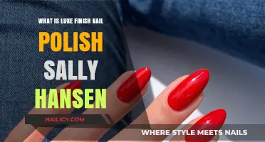 Luxe Finish Nail Polish Sally Hansen: A Comprehensive Guide
