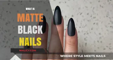 Matte Black Nails: Trendy, Edgy, and Timeless Nail Art Explained