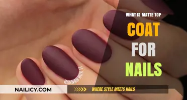 Matte Top Coat for Nails: Transform Your Manicure with a Velvet Finish