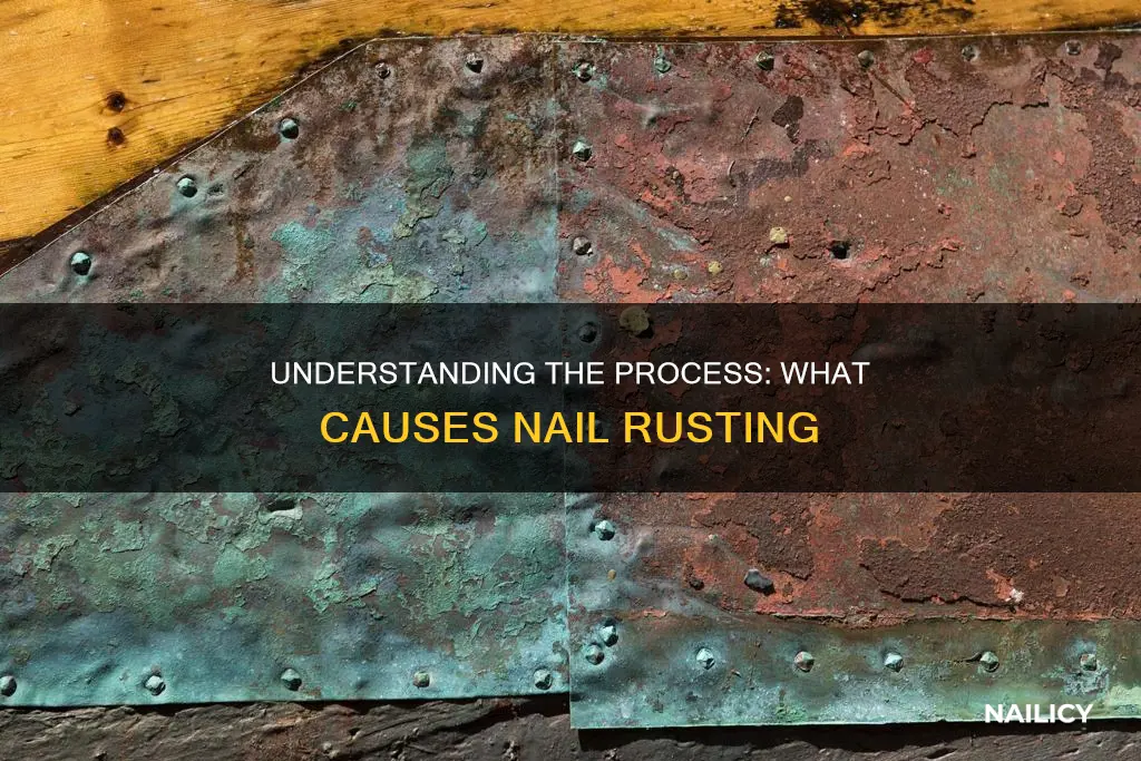 what is mean a nail rusting