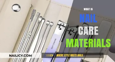 Essential Nail Care Materials: Tools and Products for Healthy Nails