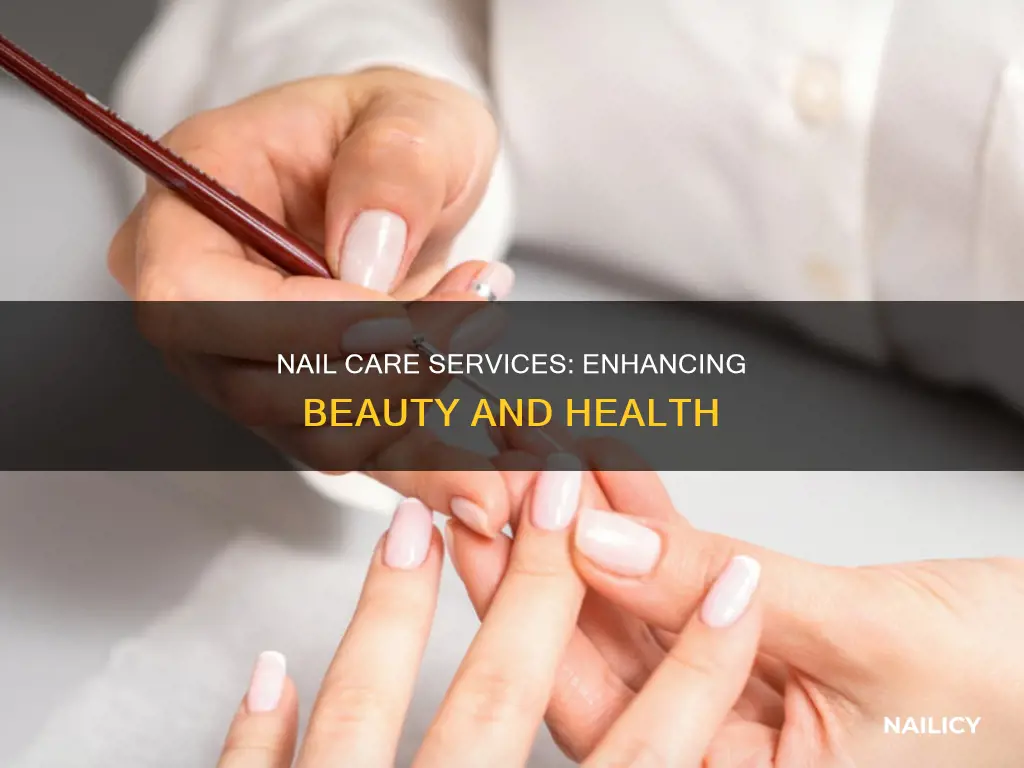 what is nail care services meaning