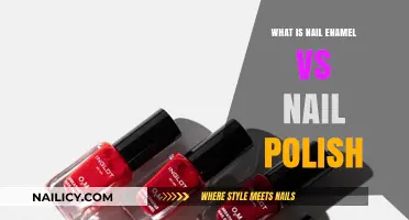 Nail Enamel vs. Nail Polish: Understanding the Key Differences