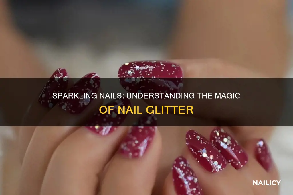 what is nail glitter