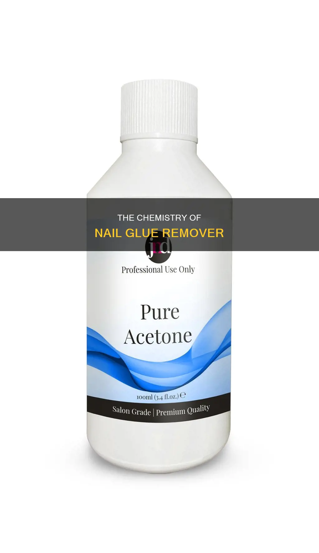 what is nail glue remover made of