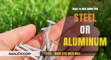 Understanding Nail Names: Steel vs. Aluminum Fasteners Explained