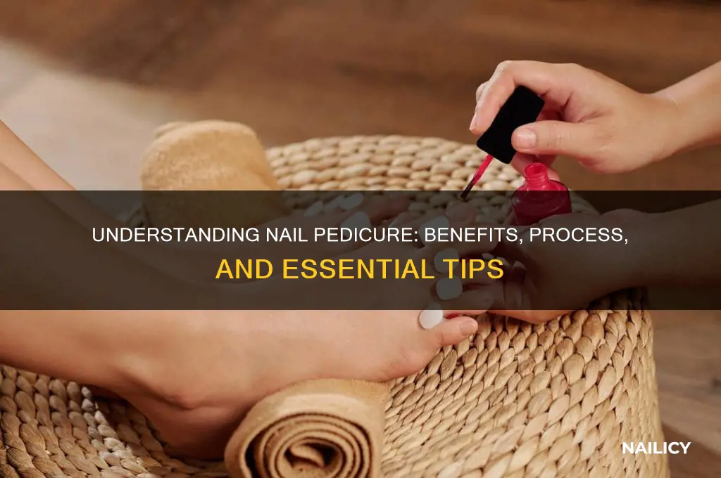 what is nail pedicure