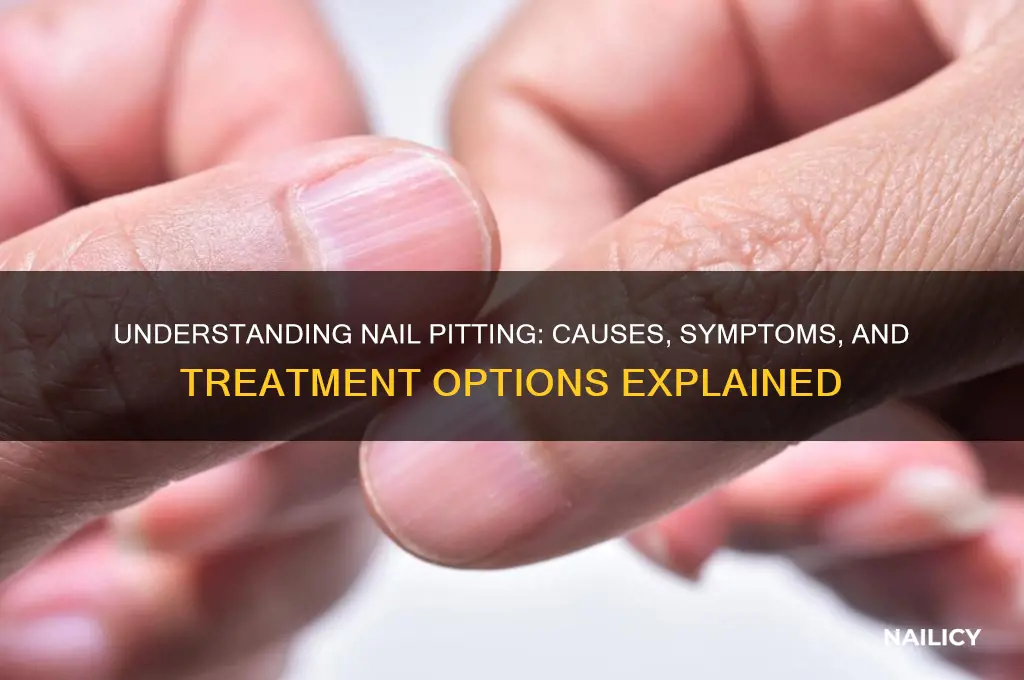 what is nail pitting
