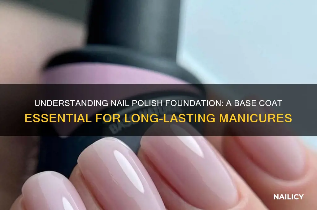 what is nail polish foundation