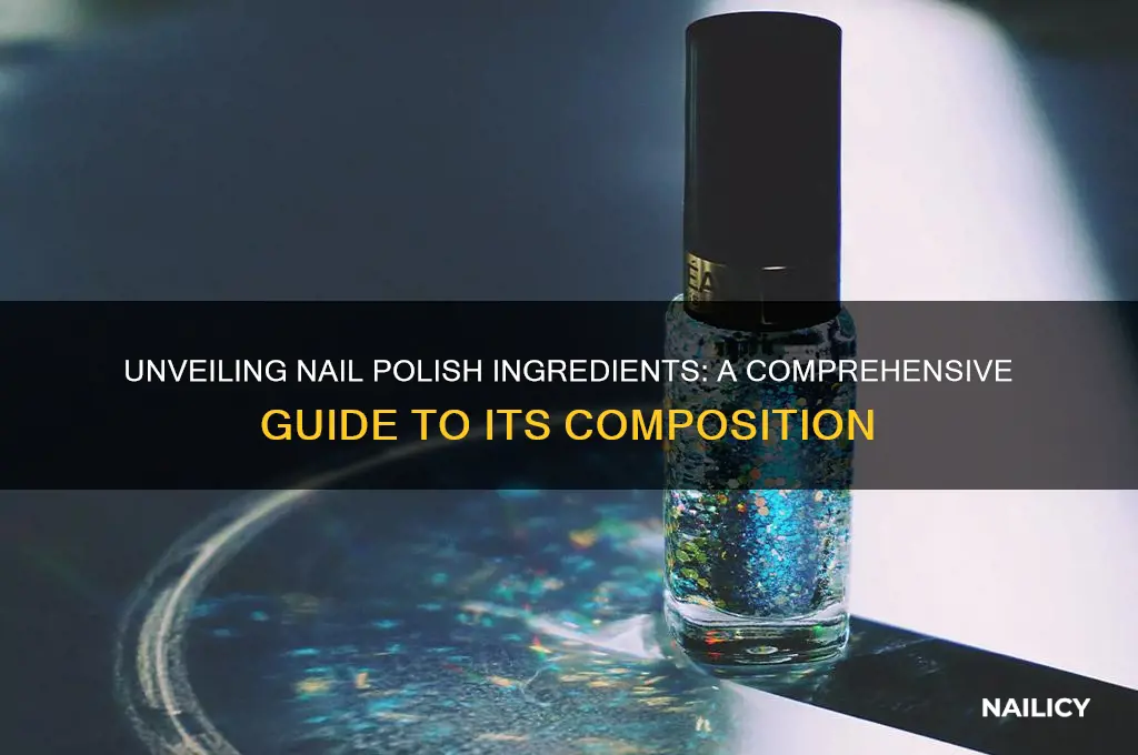 what is nail polish made off