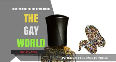 Gay Slang: Nail Polish Remover Explained