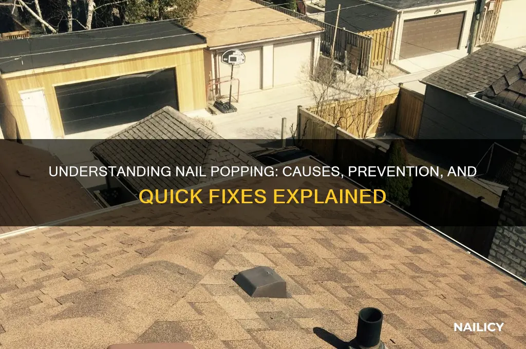 what is nail popping
